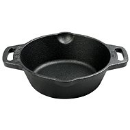 Valhal Outdoor Cast iron deep pan with two handles 15cm - Pan