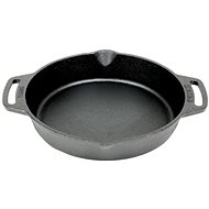 Valhal Outdoor Cast iron deep frying pan with two handles 25cm - Pan