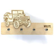 ŠN Design wooden key rack Willys MB - Key Holder