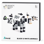 Pixio Black & White Animals Smart Magnetic - Building Set