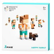 Pixio Happy Family Smart magnetická  - Stavebnice