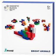 Pixio Bright Animals Smart mágneses - Építőjáték