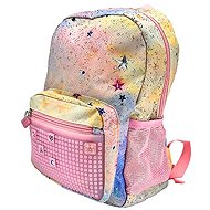 PIXIE CREW Glitternox 50 pixelů, malý batoh, růžový - Backpack