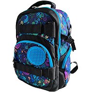 PIXIE CREW Spiral magic, 100 pixelů, studentský, modrý - School Backpack