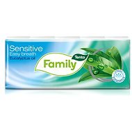 TENTO Sensitive Easy breath eucalyptus oil facial tissues (10 x 10pcs) - Tissues