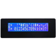 Virtuos LCD LCM 2x20 for AerPOS, Black - Customer Display