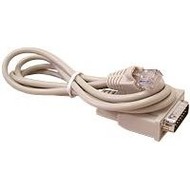 Kabel 10P10C-DB15M pro pokladní zásuvky, připojení k registr. pokladnám, béžový - -