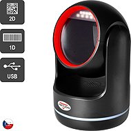 Virtuos CCD 2D Scanner HT-861A, stationär, USB (Tastatur/RS-232-Emulation), schwarz - Barcode-Scanner