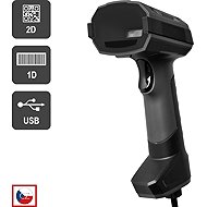 Virtuos CCD 2D industrial reader HT-857, USB, dark grey - Barcode Reader