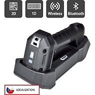 Virtuos CCD 2D industrial reader HW-857, wireless, USB, dark grey - Barcode Reader