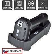 Virtuos CCD čtečka HW-880DPM tmavě šedá (2D, bezdrátová, USB) - Barcode Reader