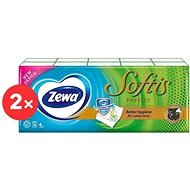 ZEWA Softis Protect 2× (10x9 db) - Papírzsebkendő