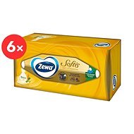 ZEWA Softis Soft & Sensitive BOX (6× 80 db) - Papírzsebkendő