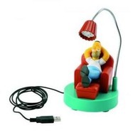 Homer Simpson - stolní USB lampička - -