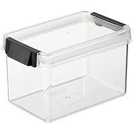 Plast Team Oslo Élelmiszer tároló doboz, 1,2 l, 16,8×10,9×10,5 cm, átlátszó - Tárolóedény