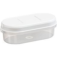 Plast Team Lebensmittelbehälter 0,5 l, 18,7 × 9,5 × 6,2 cm Margerite weiß - Dose