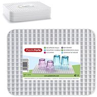 Plastic Forte Drip tray 39 × 30 × 1 cm with UH grid - Draining Board