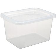 Plastic Team 15 l, 38 × 28,5 × 21,7 cm Basic box, clear - Storage Box