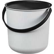 Plast Team Úložný kbelík 53 l, 48 × 44,6 × 44,5 cm Akita šedý - Úložný box