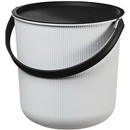 Plast Team Úložný kbelík 10 l, 27,7 × 27,1 × 25,8 cm Akita šedý - Úložný box
