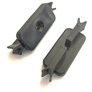 PLASTICO Universal Mounting Clips for Decking Boards 4/7mm, 100pcs - WPC Accessory