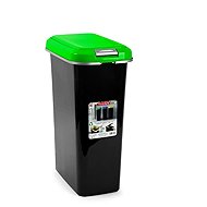 Plastic Forte 25L Recycling Bin Green - Rubbish Bin