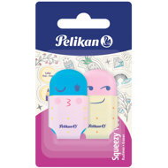 PELIKAN Squeezy You - pack of 2 (random motifs) - Rubber