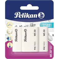 PELIKAN WS30 white - pack of 3 - Rubber
