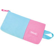 PELIKAN WOW flat, pink-turquoise - School Case