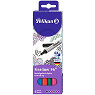 PELIKAN 96 0.4 mm - set of 6 colours - Liner