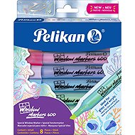 PELIKAN Window Pens, 8 Colours - Felt Tip Pens