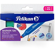PELIKAN 720 pro flipchart, permanentní, 4 barvy - Markers