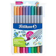 PELIKAN Colorella Twin oboustranné, 10 ks/20 barev - Felt Tip Pens