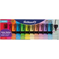 PLEIKAN 490 Neon and Pastel Colour Mix - Set of 12 - Highlighter