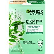GARNIER Skin Naturals Hydra Bomb Sheet Mask Green Tea 28 g - Pleťová maska