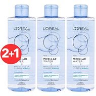 ĽORÉAL PARIS Micellar Water Normal Skin 3× 400 ml - Micellás víz
