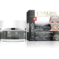 EVELINE COSMETICS FACEMED+ CLEANSING MASK WITH ACTIVE COAL 50ml - Face Mask