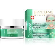 EVELINE COSMETICS FaceMed+ Purifying and Smoothing Mask Green Clay 50ml - Face Mask