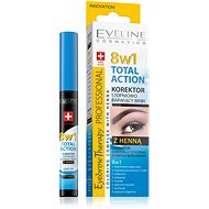 EVELINE COSMETICS Eyebrow Therapy Professional 8-in-1 Corrector with Henna, 10ml - Eyebrow Gel