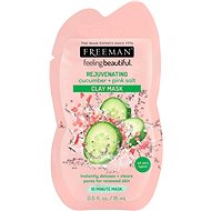 FREEMAN Rejuvenating Clay Mask Cucumber & Pink Salt 15ml - Face Mask