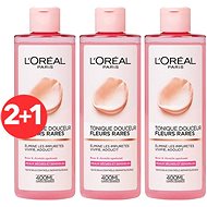 ĽORÉAL PARIS Fleurs Rares Tonique Sensitive Skin 3× 400ml - Face Lotion