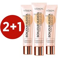 LORÉAL PARIS Wake Up &amp; Glow Bonjour Nude BB Cream Medium 3 x 30 ml - BB Cream