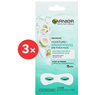 GARNIER Moisture+ Smoothness Eye Tissue Mask 3 × 6 g - Arcpakolás