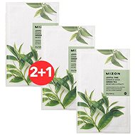 MIZON Joyful Time Essence Mask Green Tea 23 g 2 + 1 - Face Mask
