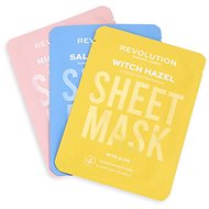 REVOLUTION SKINCARE Biodegradable Blemish Prone Skin Sheet Mask Set, 3pcs - Face Mask