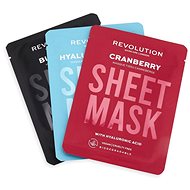 REVOLUTION SKINCARE Biodegradable Dehydrated Skin Sheet Mask Set, 3pcs - Face Mask