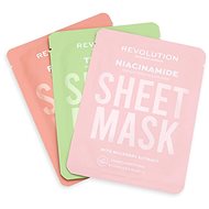 REVOLUTION SKINCARE Biodegradable Oily Skin Sheet Mask Set, 3pcs - Face Mask