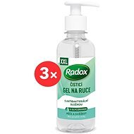 RADOX Hand Cleansing Gel 3 × 250ml - Antibacterial Gel