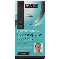 BEAUTY FORMULAS Nose cleansing tapes with active carbon 6 pcs - Face Mask