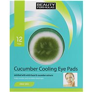 BEAUTY FORMULAS Regenerating eye masks with witch hazel and cucumber 12 pcs - Face Mask